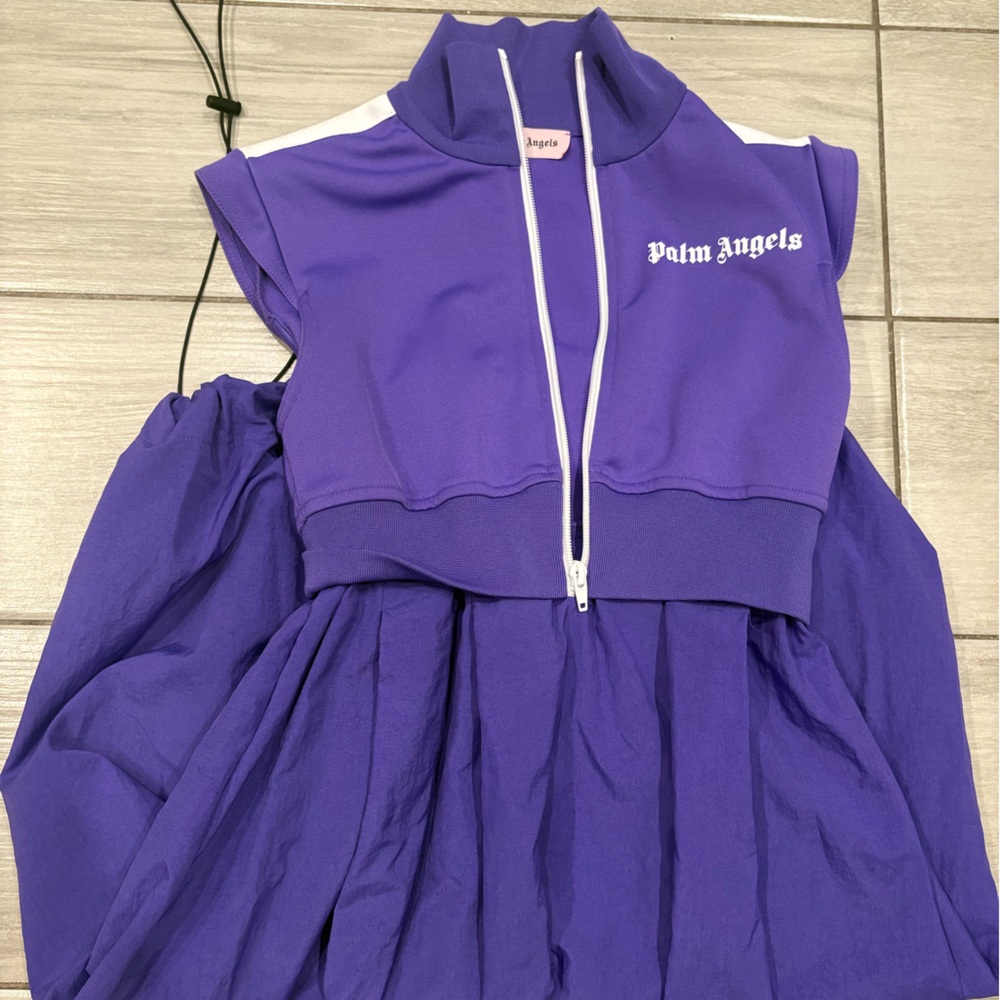 Palm Angels Purple Maxi Dress